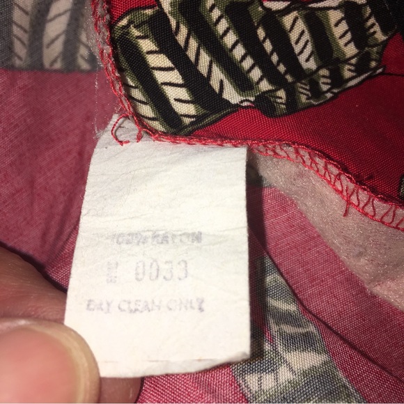 JEANNE MARC Dress VINTAGE Pop Art ZEBRA Cheetah RED / BLACK - Sz 4 Made in USA - Picture 8 of 16